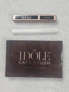 Lancome Eye Bundle Idole Cafe Crush Eyeshadow Idol Mascara & Cils Booster XL